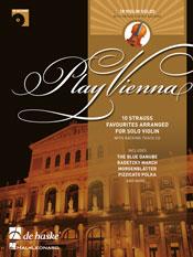 Play Vienna! pro housle - 10 Strauss favourites arranged for solo violin with backing track CD